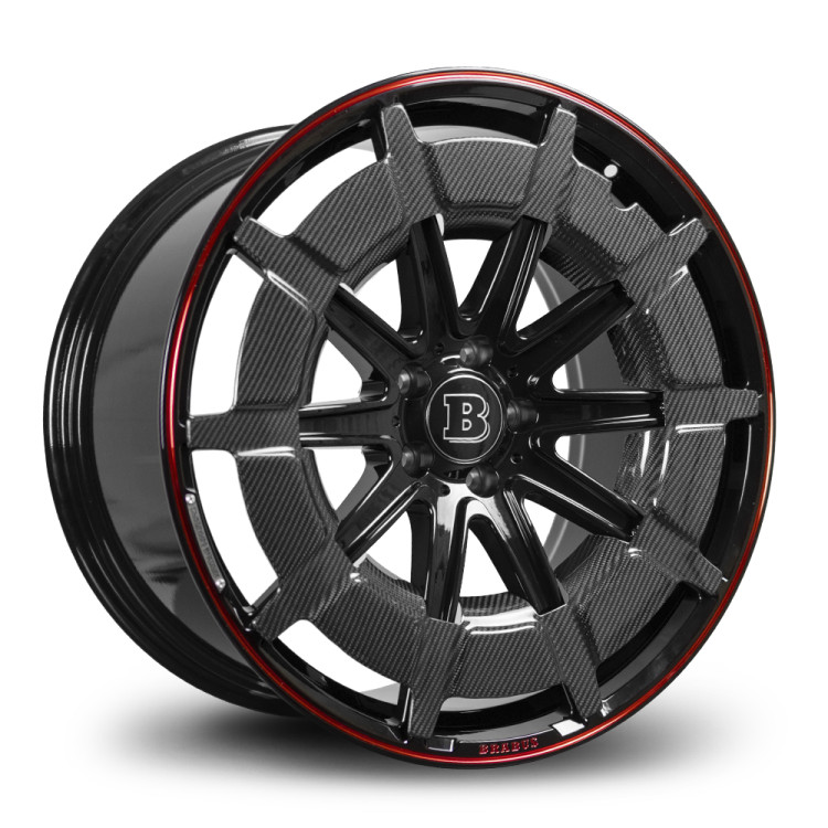 Кованые диски BRABUS MONOBLOCK Z Carbon Edition 24'' 10J 5x130.0