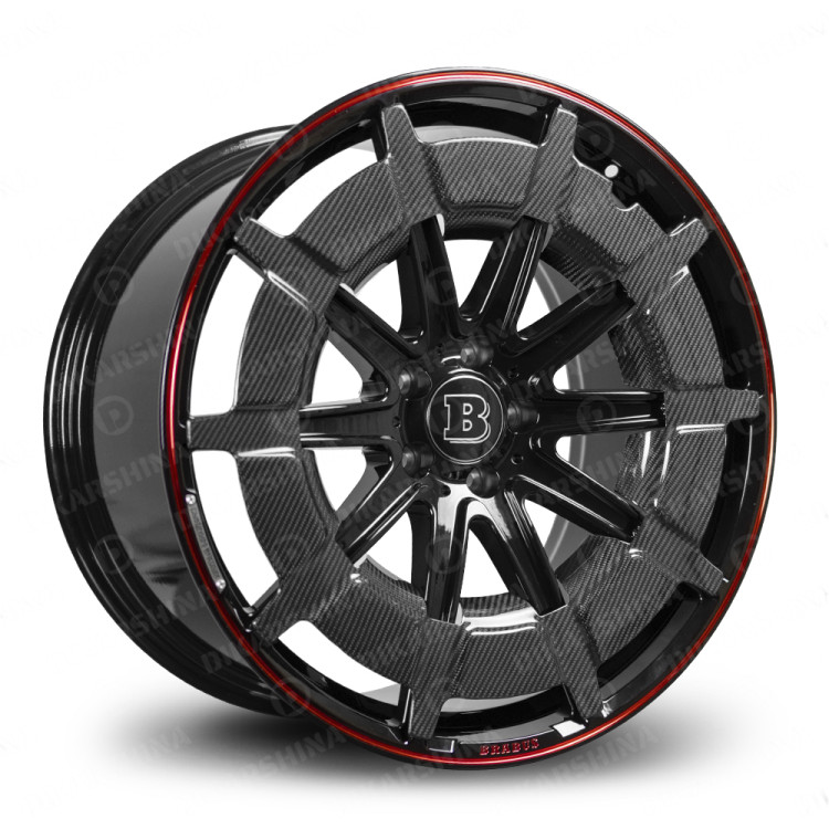 Кованые диски BRABUS MONOBLOCK Z Carbon Edition 22'' 10J 5x130.0